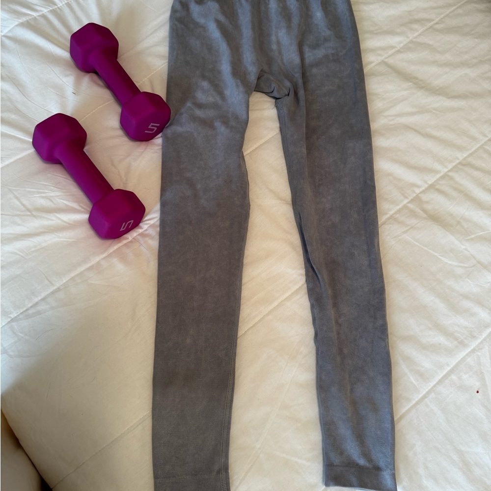 Gray Leggings